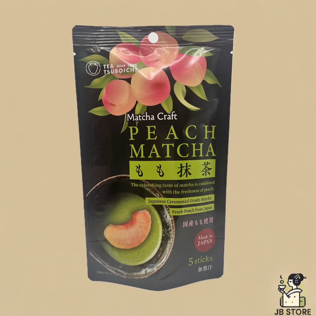Peach Matcha Stick Tsuboichi 50g (5P)