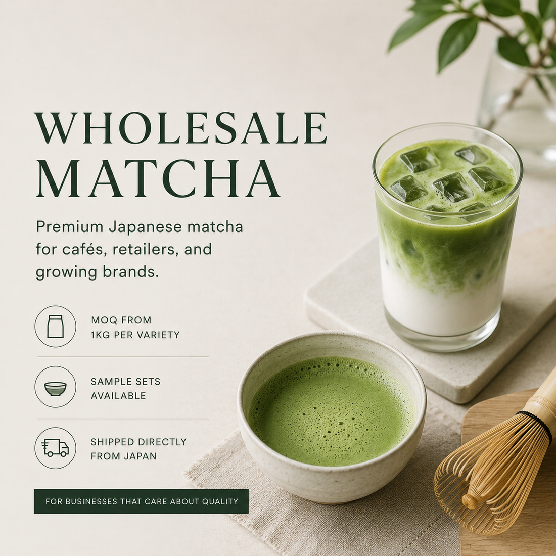 Wholesale Matcha from Japan