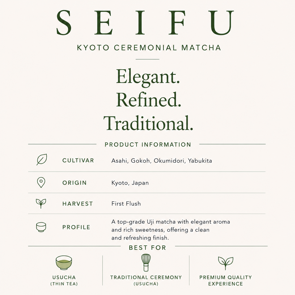 Seifu Description