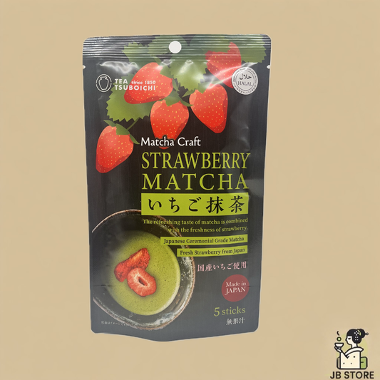 Strawberry Matcha Stick Tsuboichi 50g (5P)