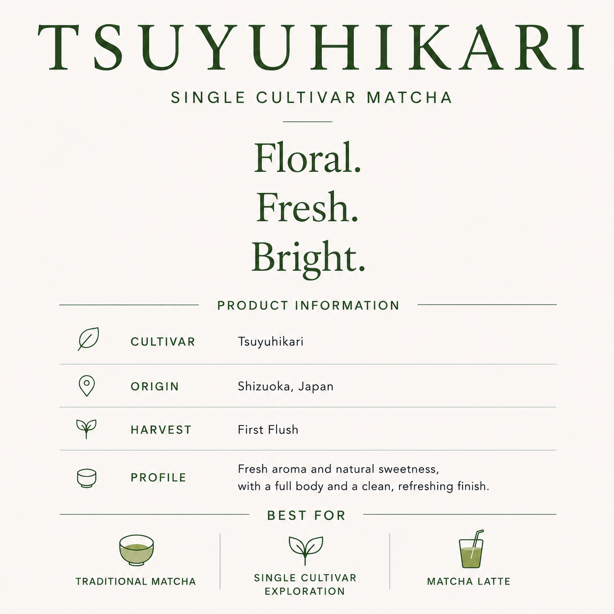 Tsuyuhikari Description